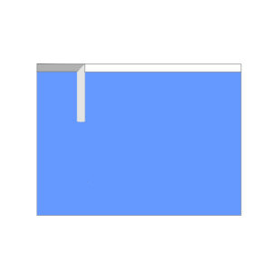 BILATERAL ADHESIVE SPLIT DRAPE