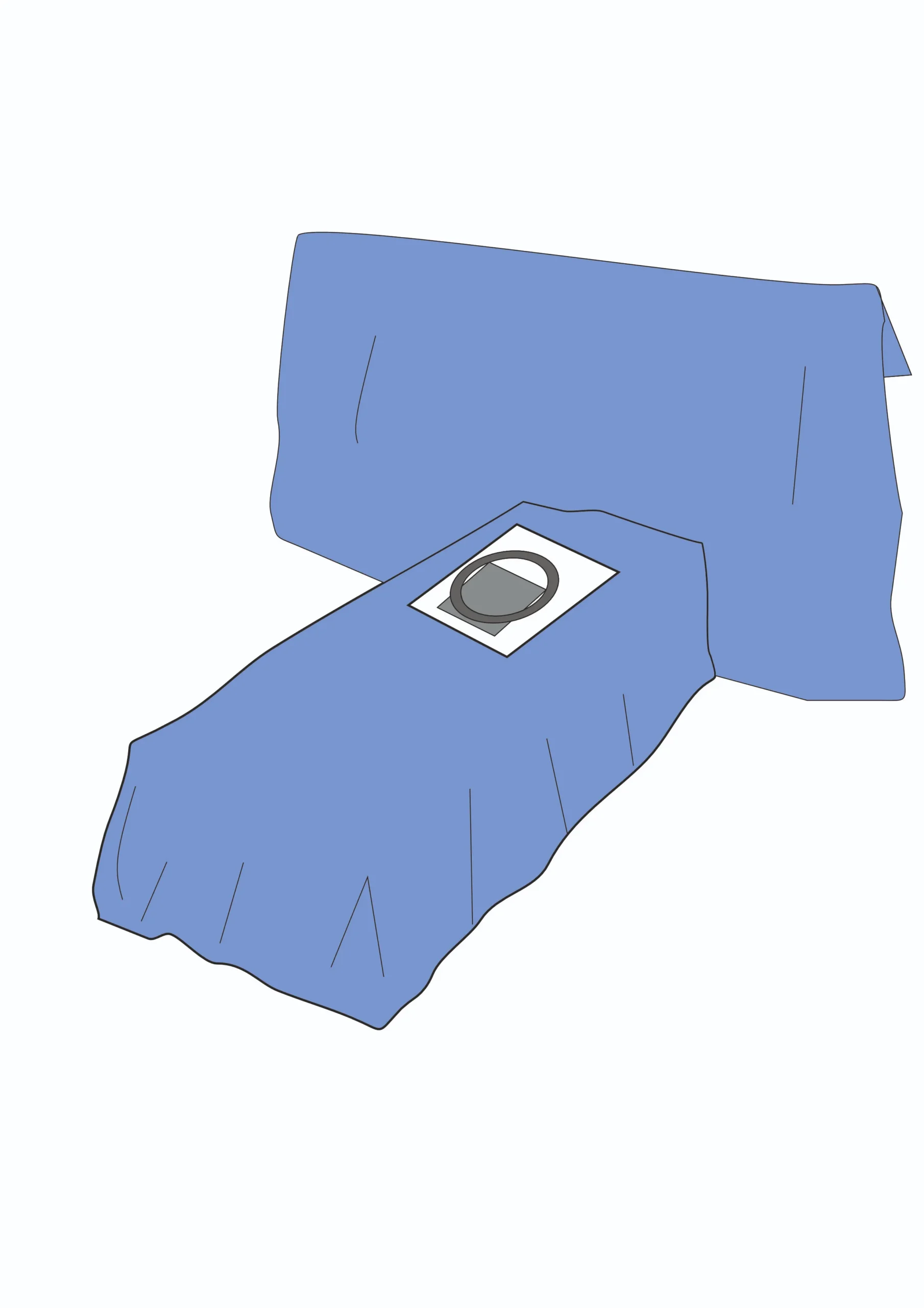 CESAREAN DRAPE with INCISE POUCH scaled