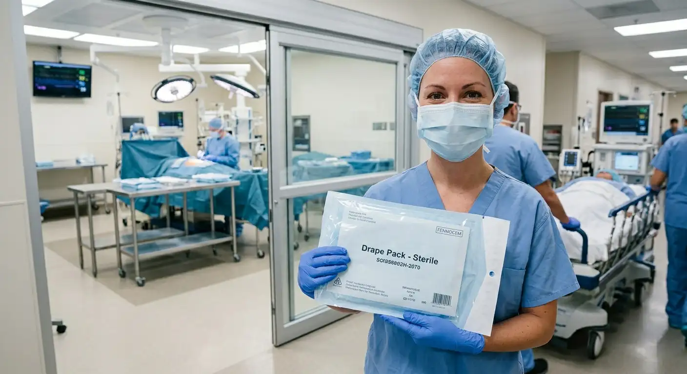 Sterile surgical drapes by Rank INC
